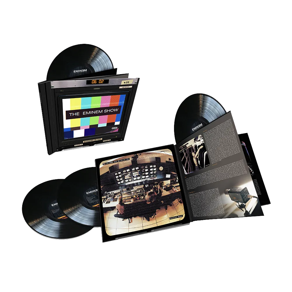 THE EMINEM SHOW 20TH ANNIVERSARY EXPANDED EDITION COLLECTOR'S 4LP