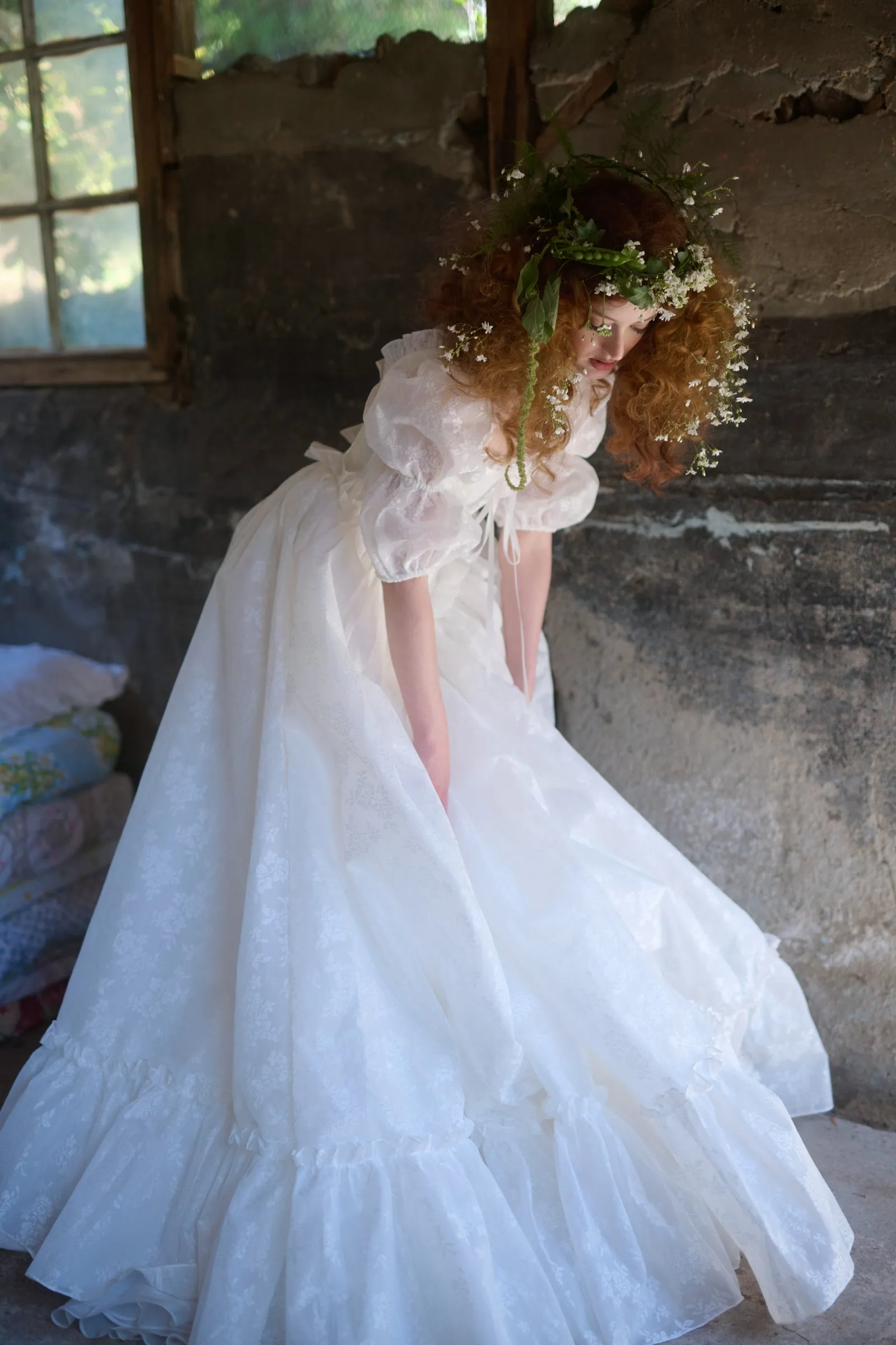 The Ivory Swan Song Gown