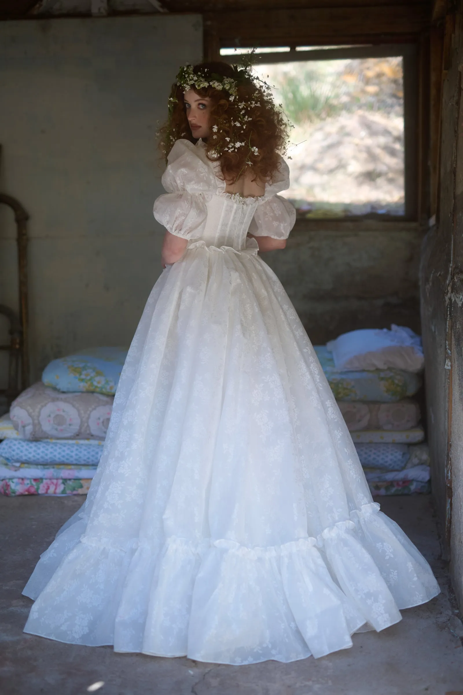 The Ivory Swan Song Gown