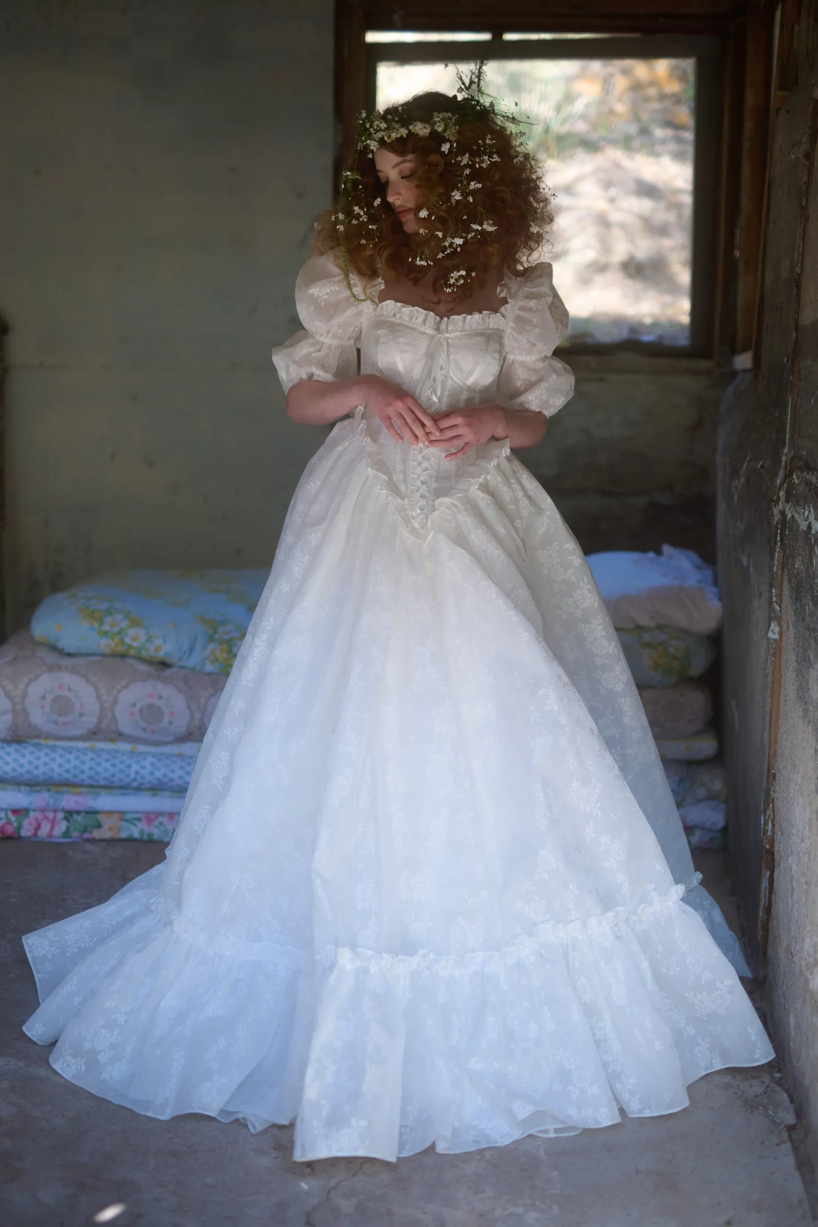 The Ivory Swan Song Gown