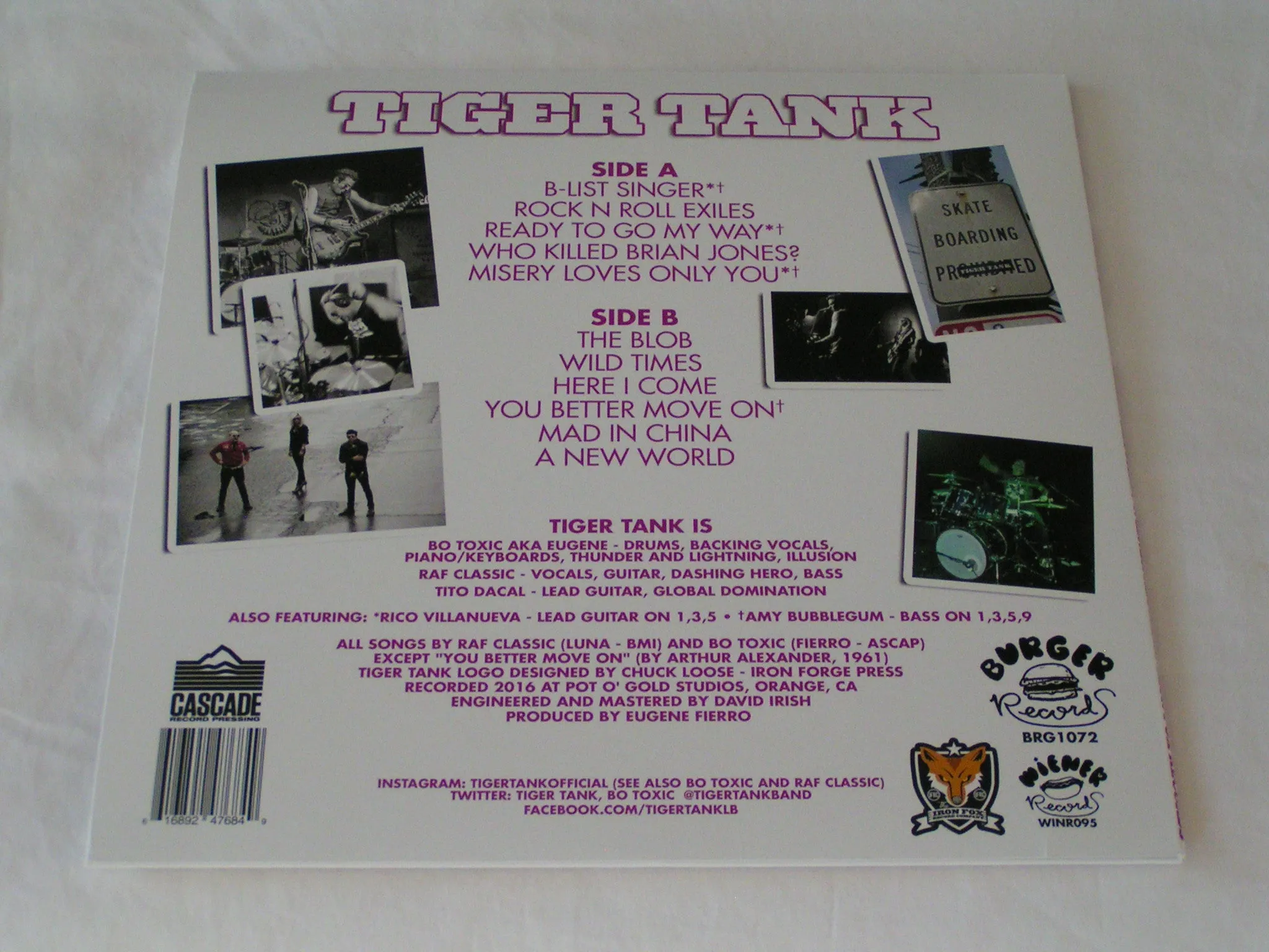 Tiger Tank - S/T LP