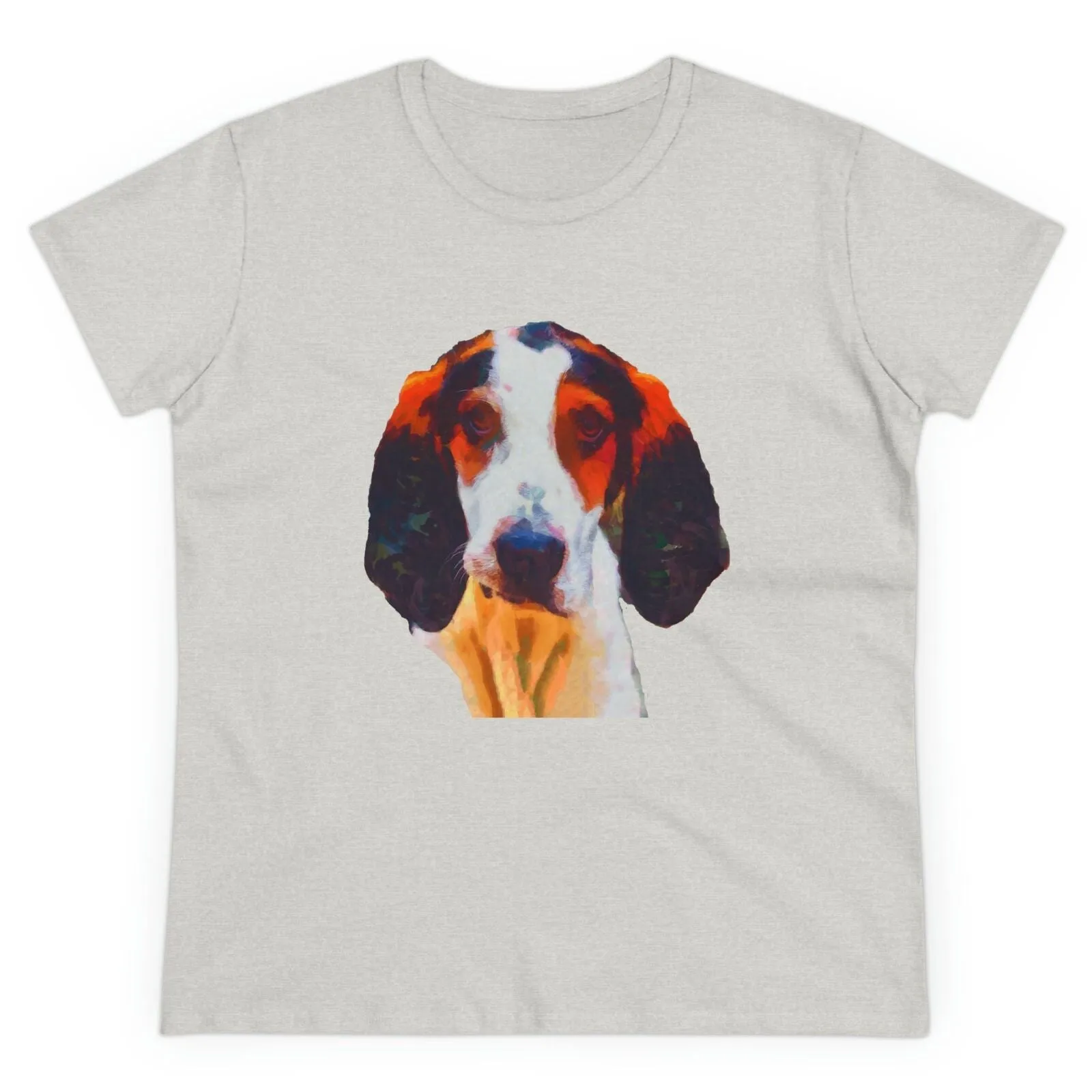 Treeing Walker Coonhound Women's Midweight Cotton Tee