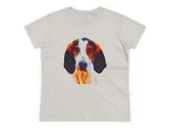 Treeing Walker Coonhound Women's Midweight Cotton Tee