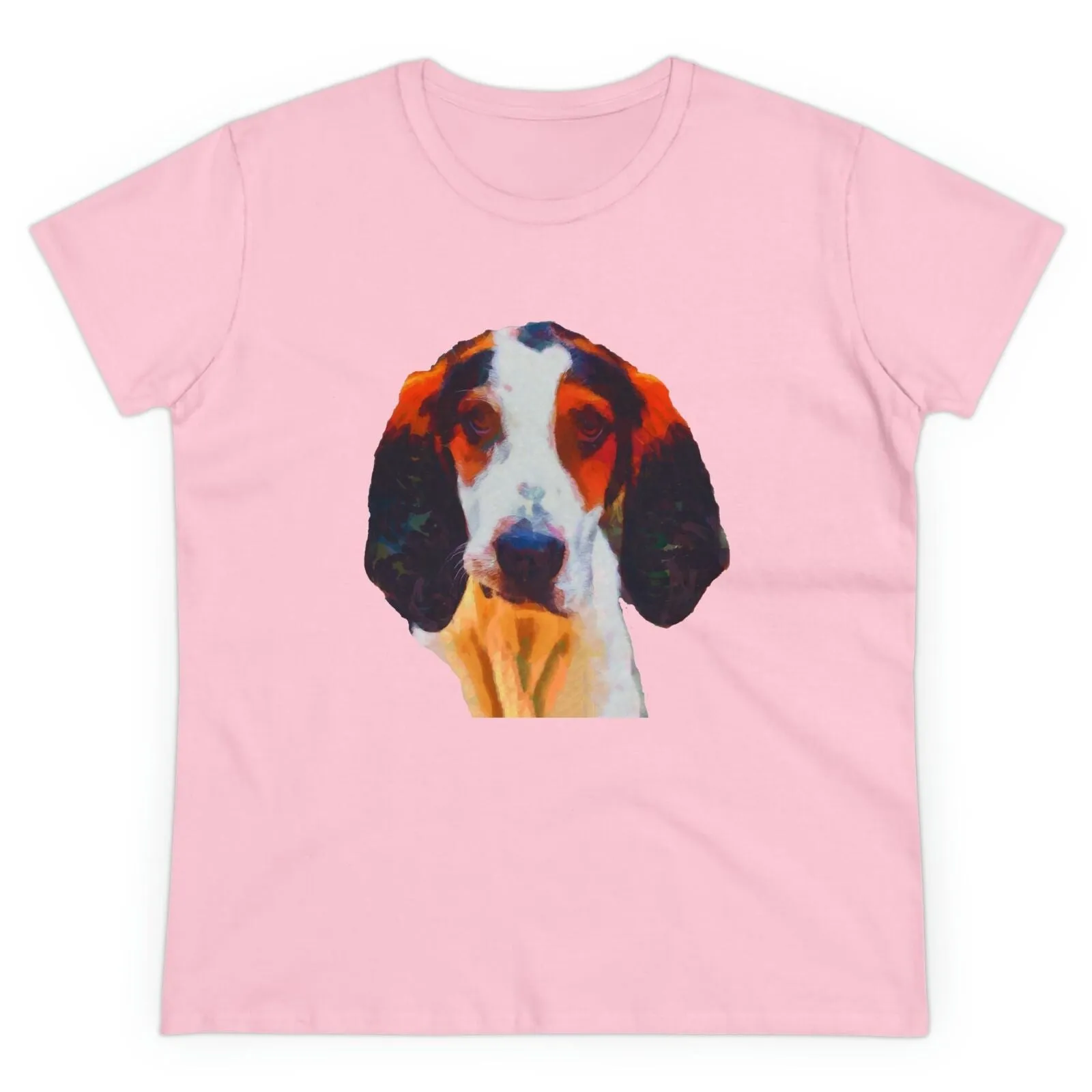 Treeing Walker Coonhound Women's Midweight Cotton Tee
