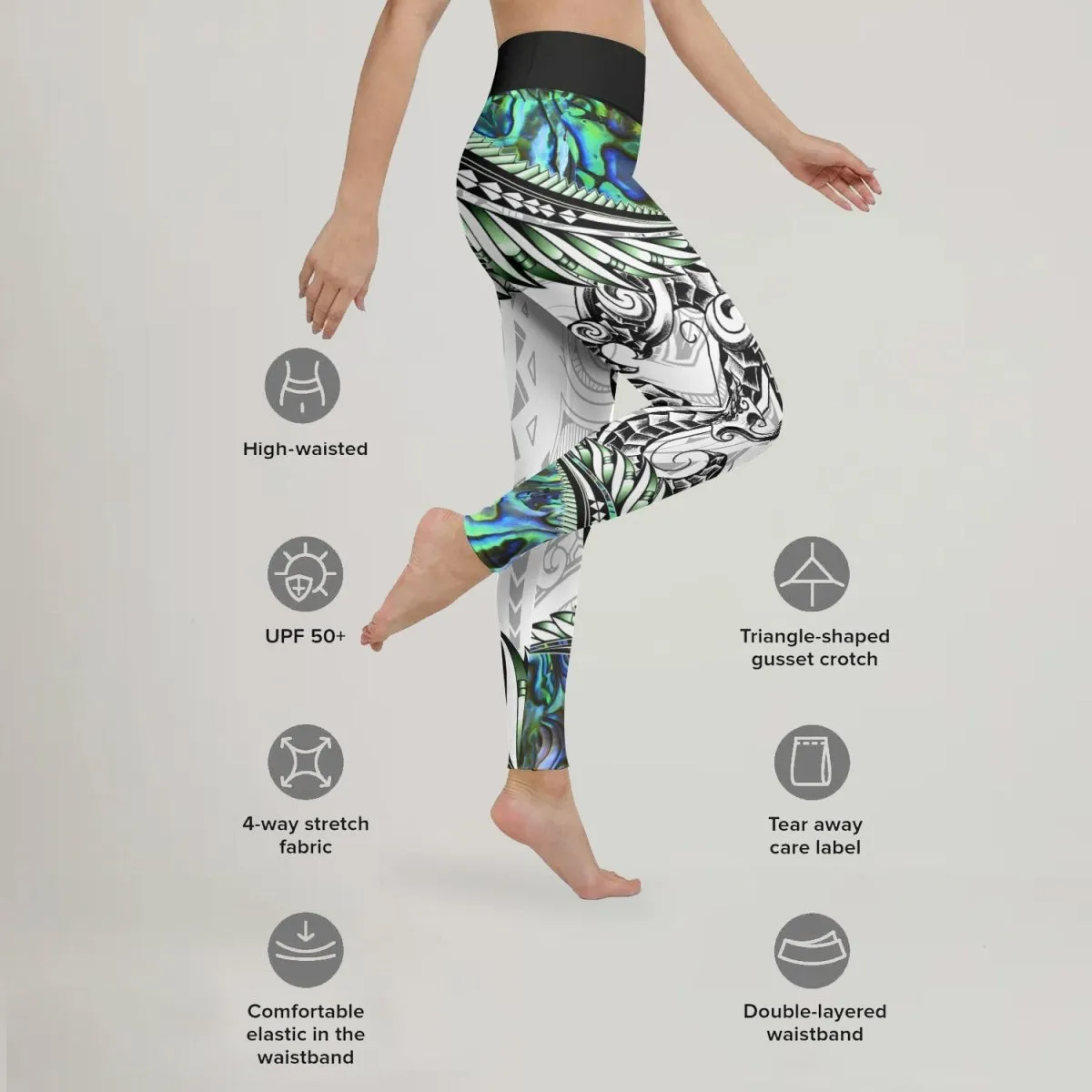 Tribal Maori Tattoo Leggings