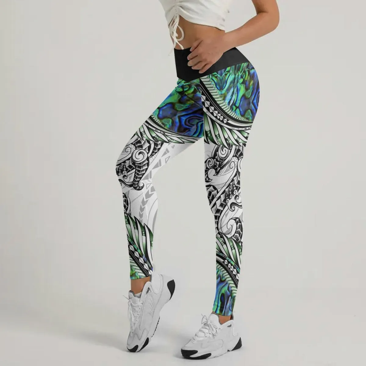 Tribal Maori Tattoo Leggings