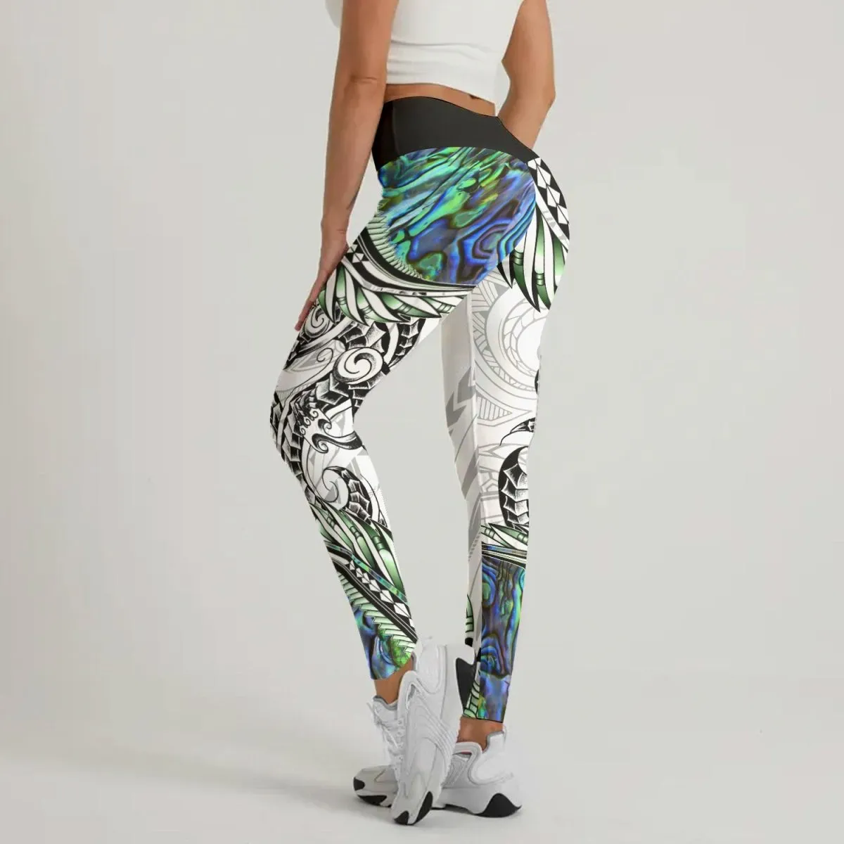 Tribal Maori Tattoo Leggings