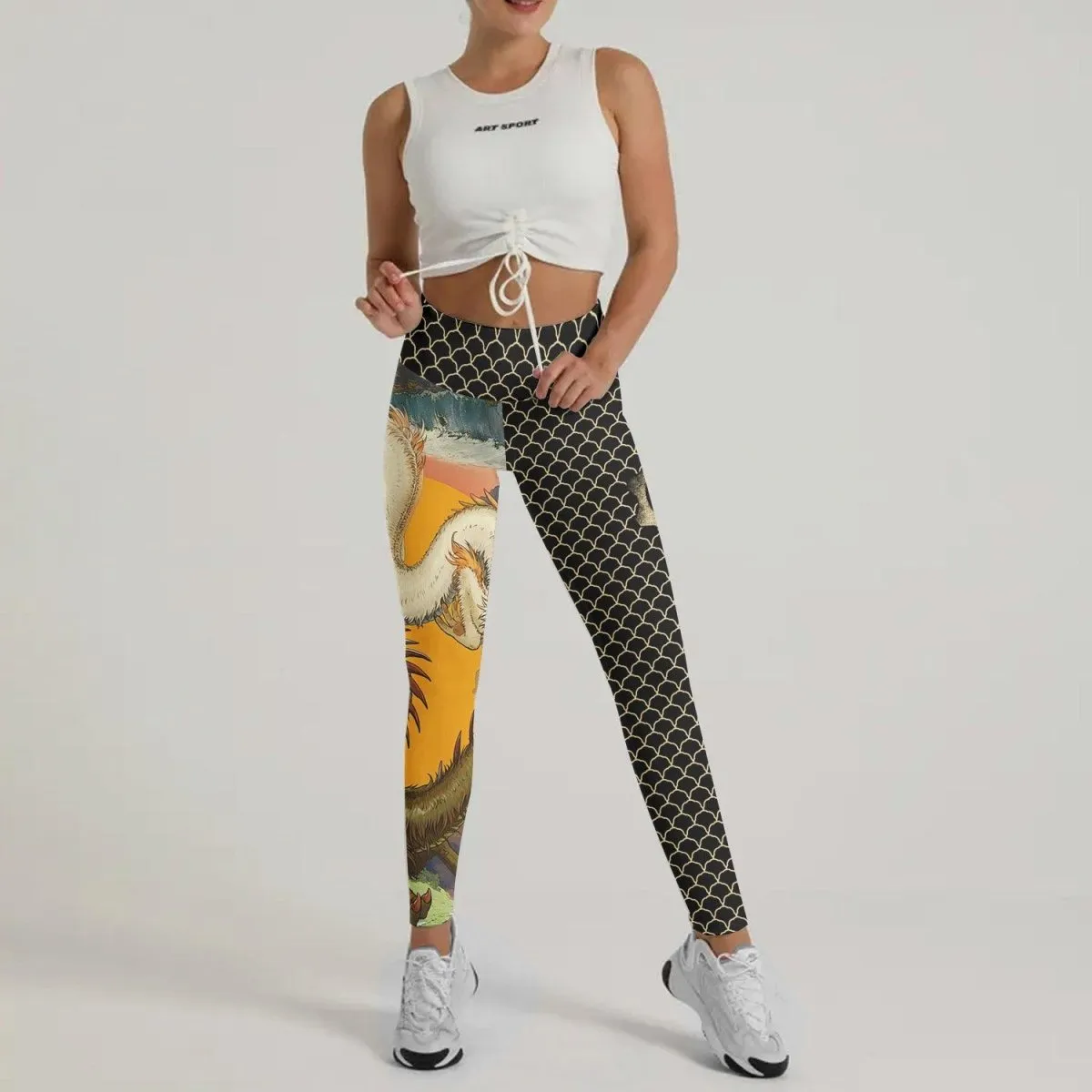 Twin Dragon Leggings