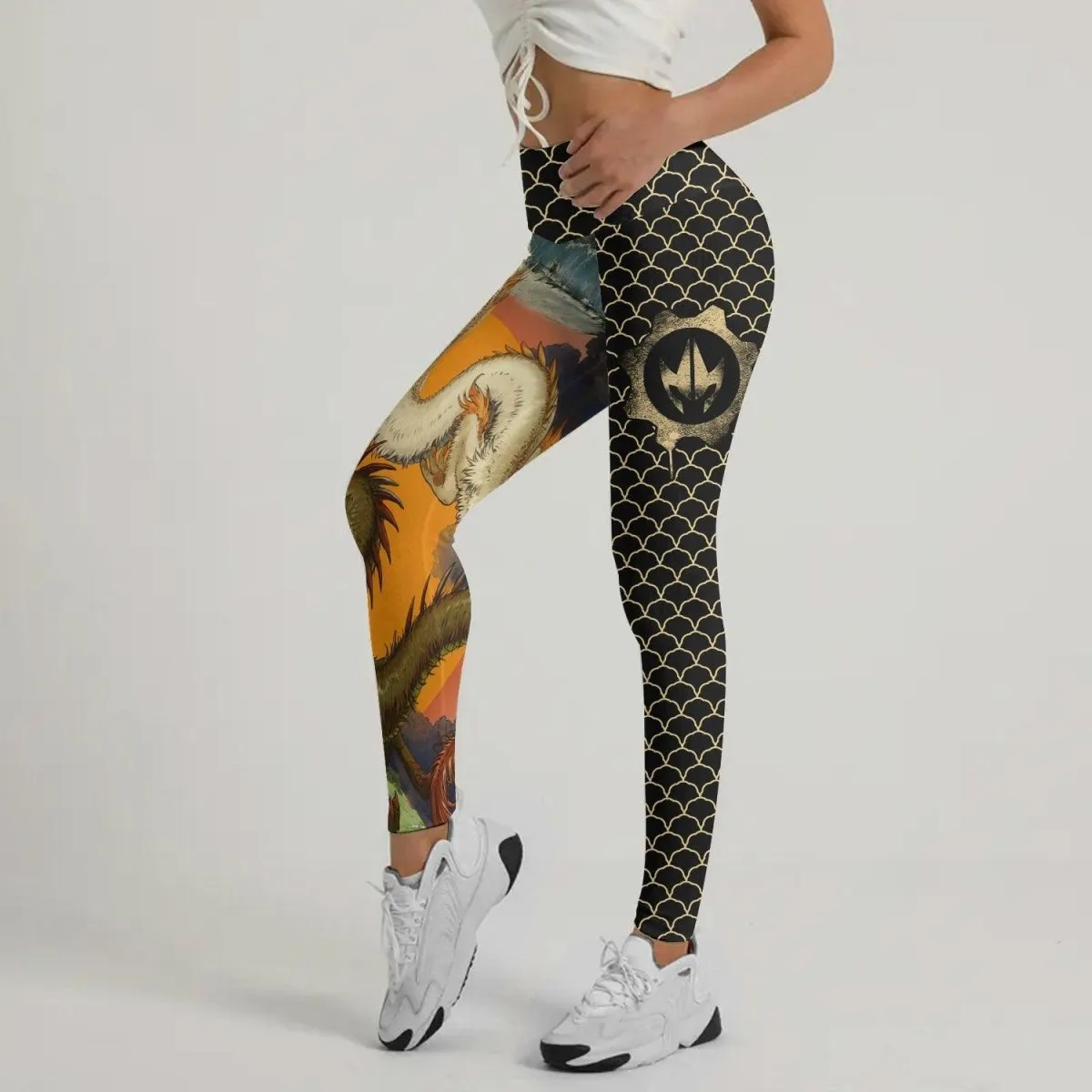 Twin Dragon Leggings
