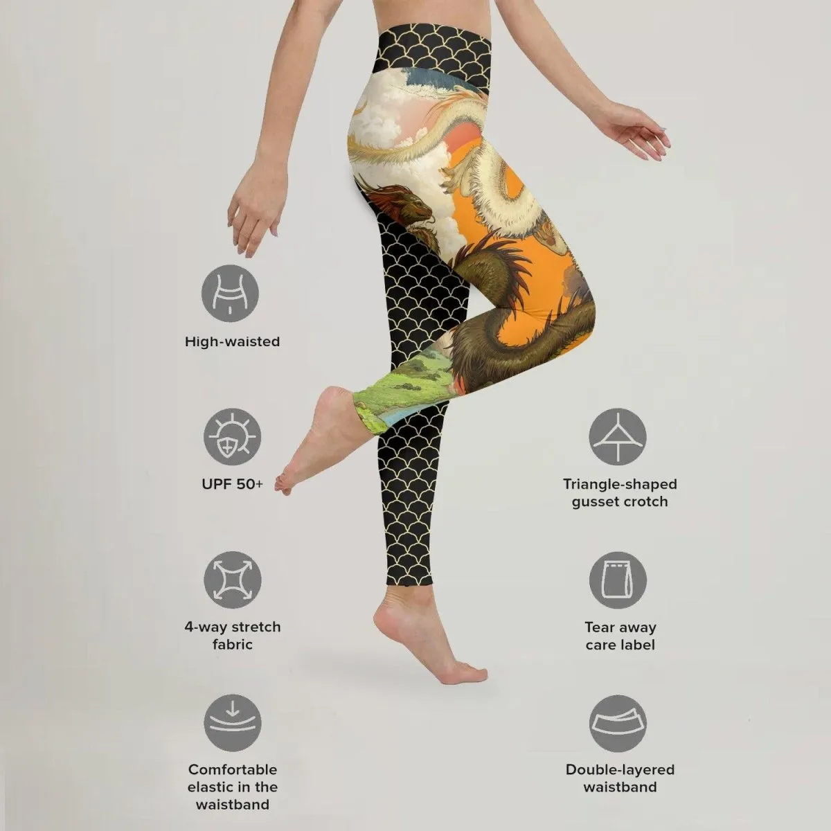 Twin Dragon Leggings