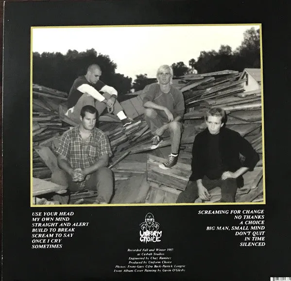 Uniform Choice - Screaming for Change - LP