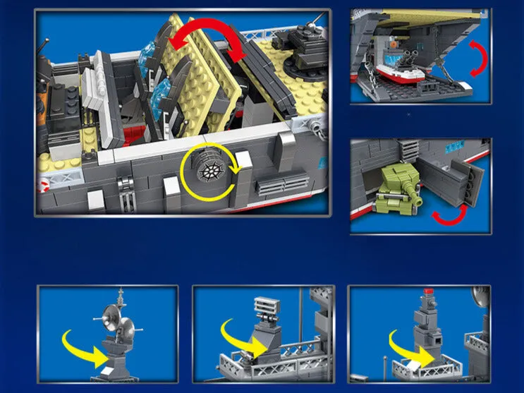 Valor Guard Battleship - Legendary Series - Mil-Blox