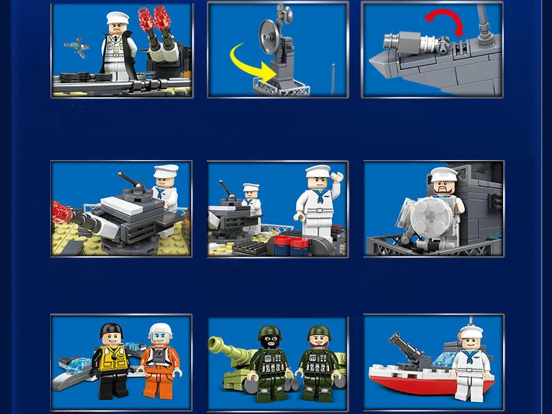 Valor Guard Battleship - Legendary Series - Mil-Blox