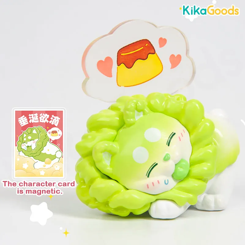 Vegetable Fairy Cabbage Dog Rookie Series Blind Box【Shipped in Mar./Apr. 2025】