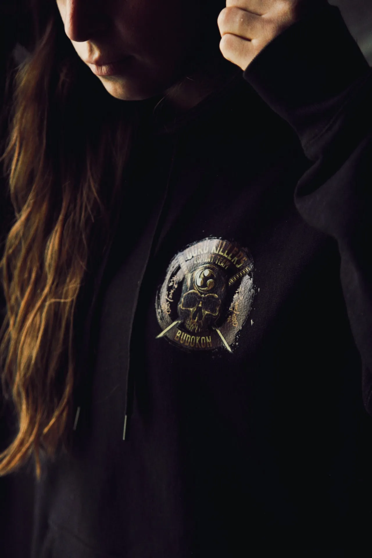 WOMEN’S LIMITED EDITION BLACK GURU KILLER COMBAT TEAM HOODIE