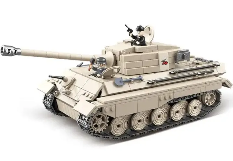 WWII - German King Tiger Tank - Mil-Blox