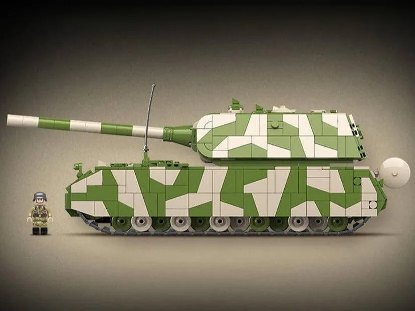 WWII - German Maus Super Tank - Legendary Series - Mil-Blox