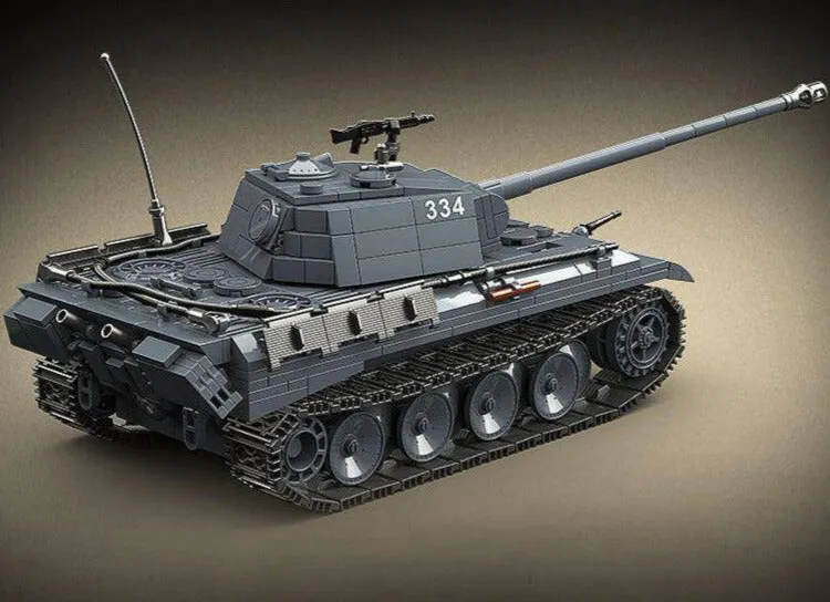 WWII - German Panther Tank - Mil-Blox