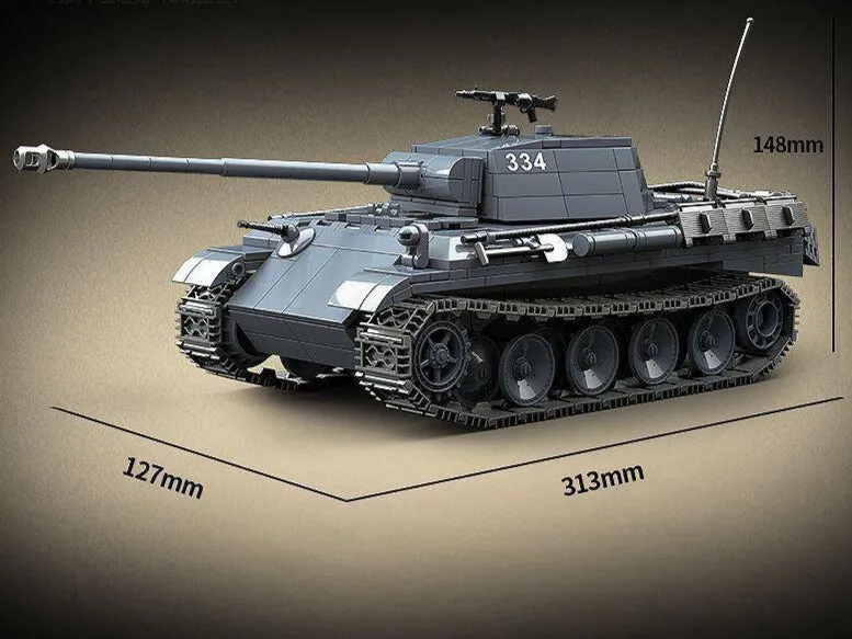 WWII - German Panther Tank - Mil-Blox