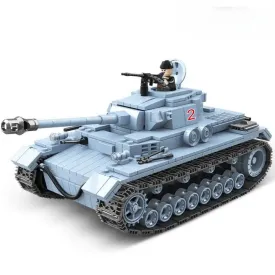 WWII - German Panzerkampfwagen IV Tank - Mil-Blox