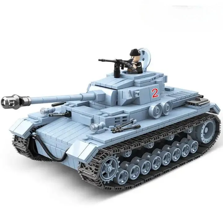 WWII - German Panzerkampfwagen IV Tank - Mil-Blox