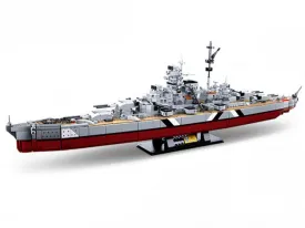 WWII - KMS Bismark Battleship - Legendary Series - Mil-Blox