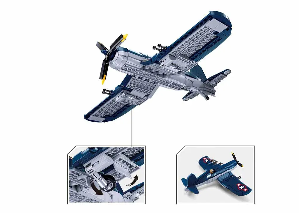 WWII - U.S. F4U Corsair - Mil-Blox